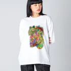 mikoの進化チュー♬ Big Long Sleeve T-Shirt