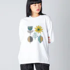 Wonder Bird Forestのイーリス_TYPE-B ビッグシルエットロングスリーブTシャツ