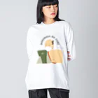 Mrs.Bean/ミセスビーンの信長の予防 ビッグシルエットロングスリーブTシャツ