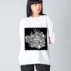 佐藤葉月王国のフェンリル Big Long Sleeve T-Shirt