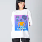 One-Offのサウナ道　Series0 Big Long Sleeve T-Shirt