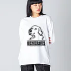 GenerousのDOG IS GOD SPELLED BACKWARD. ビッグシルエットロングスリーブTシャツ