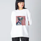 broccoli-のdog2 Big Long Sleeve T-Shirt