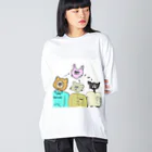 いち屋の恋じゃんラビットハント Big Long Sleeve T-Shirt