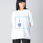 mnkbyshの鉄骨オーナメント(ドローイング0013) カラー01 Big Long Sleeve T-Shirt