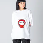 にゃんころげのにゃんころげ#0021 ビッグシルエットロングスリーブTシャツ