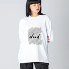 dekoponのcloud ビッグシルエットロングスリーブTシャツ