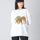 made blueのアカギツネ Big Long Sleeve T-Shirt