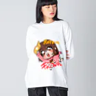 kagari_maiの花狩まいのギャンブルch Big Long Sleeve T-Shirt