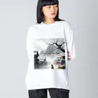 SoraSatohのI Long to See the Thaw Unfold - Sora Satoh Big Long Sleeve T-Shirt