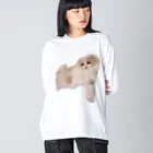 ふうまくんのお店のおねむなふうまくん Big Long Sleeve T-Shirt