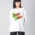 『NG （Niche・Gate）』ニッチゲート-- IN SUZURIのダサキレh.t. Dream is Dream  ビッグシルエットロングスリーブTシャツ