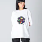 hayapinのハグルマ Big Long Sleeve T-Shirt