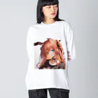 未来アニメスタジオのAIキャラクター9 Big Long Sleeve T-Shirt