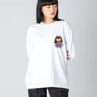 ボンバーショップのオッドちゃん Big Long Sleeve T-Shirt