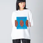 ヒロシオーバーダイブのチョコ好きに捧ぐカカオビーンズ（1-2） Big Long Sleeve T-Shirt