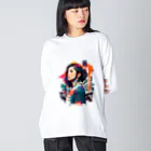 CITY GIRLSのCITY GIRL E Big Long Sleeve T-Shirt