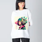 CITY GIRLSのCITY GIRL H ビッグシルエットロングスリーブTシャツ