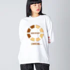 【予告】第２弾！#SUZURIのTシャツセール開催！！！★kg_shopのローディングバウムクーヘン Big Long Sleeve T-Shirt