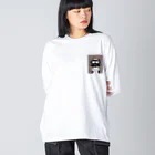 owl's shopのベーシックしてみたり Big Long Sleeve T-Shirt