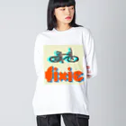 komgikogikoのfixie ビッグシルエットロングスリーブTシャツ