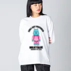 ミルキー☆ブルーSHOPのミルキー☆ブルー メディコム トイ Style Design Big Long Sleeve T-Shirt