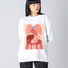 Art-soulのIn the body Big Long Sleeve T-Shirt