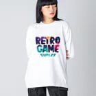 RETROGAMESUPLEXのRETROGAMESUPLEX ビッグシルエットロングスリーブTシャツ