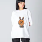 ko-jのうさ熊ちゃん　ドオーンver Big Long Sleeve T-Shirt