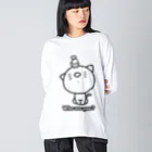 Nhat markのアナタはだあれ？(透過ver.) Big Long Sleeve T-Shirt