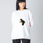 achahiの黒柴犬　ジョシーバ　癒し Big Long Sleeve T-Shirt