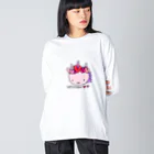 handmade asyouareのお嫁ユニコーン Big Long Sleeve T-Shirt