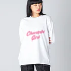 Charinko GoodsのCharinko Girl ビッグシルエットロングスリーブTシャツ