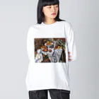 世界美術商店のリンゴとオレンジ / Apples and Oranges Big Long Sleeve T-Shirt