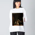 世界美術商店のラス・メニーナス / Las Meninas Big Long Sleeve T-Shirt