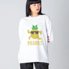 【KOTCH】 Tシャツショップのナッポー Big Long Sleeve T-Shirt