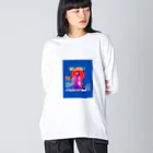 身につけ・眺めるだけで幸運を引き寄せる、神ひろしの癒しのグッズの愛グッズ Big Long Sleeve T-Shirt