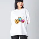 Zoo!!がっちゃの3兄弟 Big Long Sleeve T-Shirt