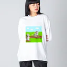 bakuta_nの野球部 Big Long Sleeve T-Shirt