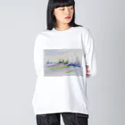 DanaAlnafouri88のTsukuba Hill ビッグシルエットロングスリーブTシャツ