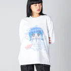 みこきちのさぶかる！天使ちゃん ビッグシルエットロングスリーブTシャツ