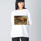 世界美術商店の死の勝利 / The Triumph of Death Big Long Sleeve T-Shirt