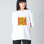 STYLISH EYESのはずかしがりやのみぃみちゃん No.1 ビッグシルエットロングスリーブTシャツ