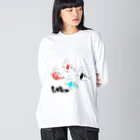 YASUPLANTS&AQUAのしゅりんプ Big Long Sleeve T-Shirt