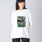 FIRE FLYの多様性の森 ビッグシルエットロングスリーブTシャツ