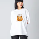 TAKE-TONのCAT Big Long Sleeve T-Shirt