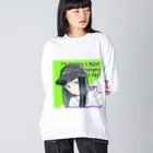 モダンラヂオの【ストリートガール】 Big Long Sleeve T-Shirt