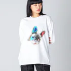 フレンチブルドッグのミリオンのフレンチブルドッグのミリオン Big Long Sleeve T-Shirt