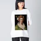 世界美術商店のフローラ / Flora Big Long Sleeve T-Shirt