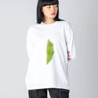 ぷにっと！パピなみ【公式】のモンシロチョウ(さなぎ) Big Long Sleeve T-Shirt